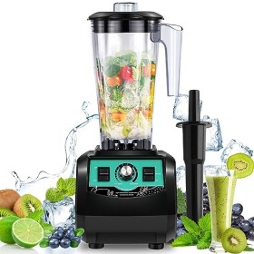 Huanyu Mixeur Smoothie Maker Mixeur haute vitesse de grande capacité 3 litres Mélangeur multifonctionnel commercial de 2200W 