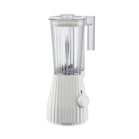 Alessi Plissé MDL09 B - Mixeur Design avec Carafe Graduée, Résine Thermoplastique, Prise Européenne 700W, 1.5l, Noir