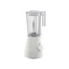 Alessi Plissé MDL09 W - Mixeur Design avec Carafe Graduée, Résine Thermoplastique, Prise Européenne 700W, 1.5l, Blanc