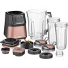 SENCOR 7876GD SBU 7875RS, Mixeur sous vide automatique 1500 W, Smoothie, 8 lames en titane, 7 programmes, rose, plastique