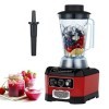 BioloMix Mixeur 2200W SmoothieMixer, fonction autonettoyante, minuterie intégrée, mixeur haute performance avec réservoir de 