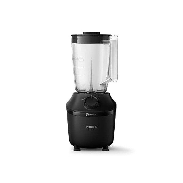Philips Série 5000 Blender, Moteur ProBlend Plus 1200 W, Préparation de Smoothies Épais à Base de Fruits Surgelés, Capacité d