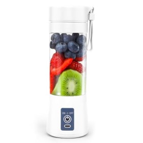 Mixeur Portable pour Smoothie - 380ML Mini Blender avec 6 Lames en Acier Inoxydable - USB Blender Smoothie pour Voyage, Cuisi