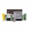 ManCave kit de survie, coffret cadeau, 6 produits essentiels de soins naturels, pour hommes - Végane