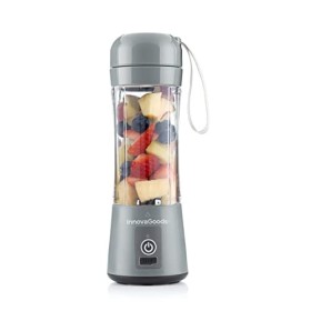 InnovaGoods® Mixer à Smoothie portable, Mixeur blender de 380 ml de capacité et 17000 tr/min. Mixeurs pour jus et smoothies, 