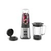 Moulinex Blender, Mini mixeur compact, 400 W, Technologie Powelix, Lames amovibles, 2 vitesses, Contrôle de la texture, Verse