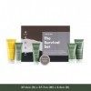 ManCave kit de survie, coffret cadeau, 6 produits essentiels de soins naturels, pour hommes - Végane