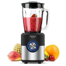 Taurus Amazing JB1200XC - Mixeur en verre 1200W, capacité 1.75L, lames en acier inoxydable à 6 tranchants, 5 vitesses + Turbo