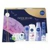 NIVEA Coffret cadeau Pampering Indulgence, contenant 7 produits hydratants et nourrissants, pour femme