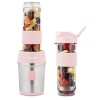 H.Koenig Mini Blender Smoothie Transportable Compact 570mL SMOO12 Sans BPA Puissant 300W, Mixeur à Smoothies 2 Bouteilles Por