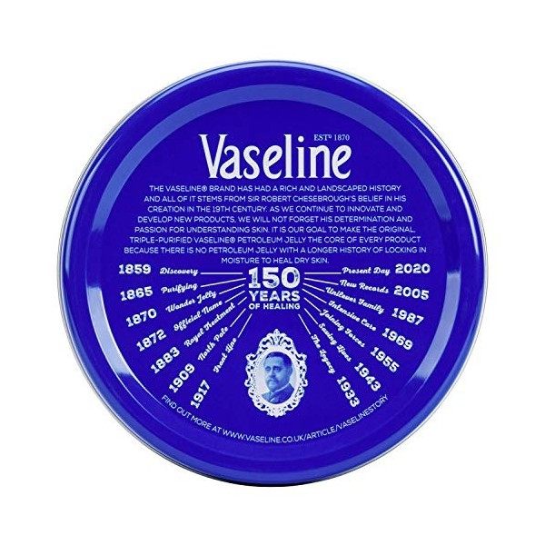 Vaseline Coffret cadeau original en étain - Assortiment de cadeaux pour hommes, femmes, adolescents et enfants - Soin et répa