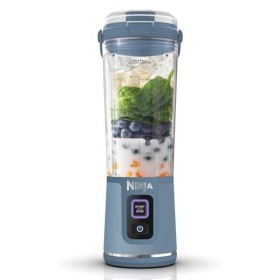 Ninja Blast Blender portable, 530 ml, couvercle résistant aux fuites et bec verseur, mini mixeur sans fil puissant, rechargea