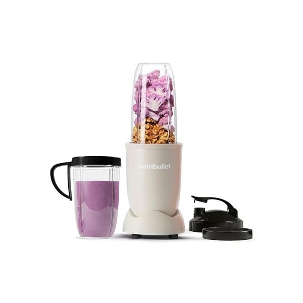 nutribullet Blender Série 900 en sable mat – Extracteur puissant de 25 000 tr/min pour mélanger les fruits, les noix et la gl
