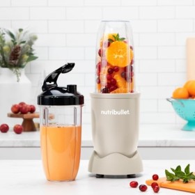 nutribullet Blender Série 900 en sable mat – Extracteur puissant de 25 000 tr/min pour mélanger les fruits, les noix et la gl