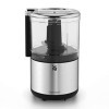 WMF KITCHENminis Hachoir électrique, Mixeur, 0.3 L, 65 W, Inox Cromargan, 2 lames inox, Bol Tritan sans BPA 0416580011