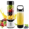COKUNST Mixeur Portable pour Smoothies et Shakes, 530ML Rechargeable Type C Mini Blender avec 6 Lames, 4000mAh Blender Mixeur