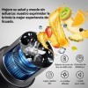 SESOCSEO Mixeur Portable, Smoothie Mixer de 460 ml avec Batterie Rechargeable 4000mAh, Mini Mixeur avec Paille en Silicone, C