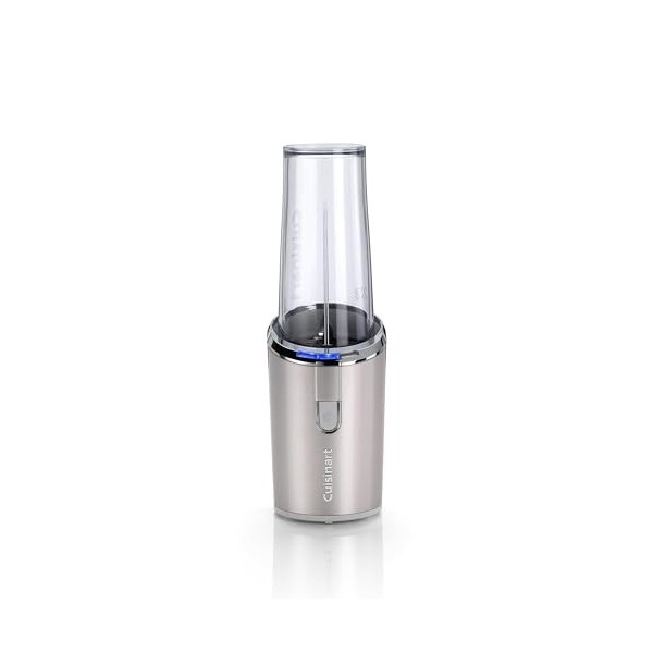 Cuisinart Mixeur sans fil On the Go Bouteille de 450 ml Machine à smoothie portable, broyeur à glace, frappe, milkshakes rech