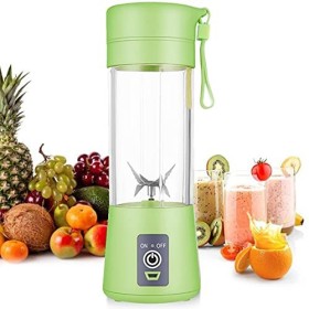 Mélangeur Personnel [Version Améliorée], Portable Blenders/Mélangeur de Fruits électrique Mixeur de jus USB, Rechargeable, 6 