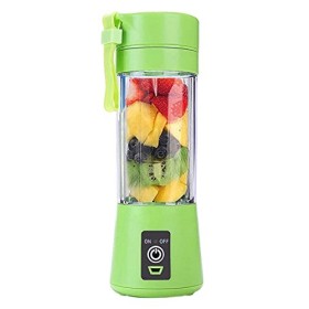 Mélangeur Personnel [Version Améliorée], Portable Blenders/Mélangeur de Fruits électrique Mixeur de jus USB, Rechargeable, 6 