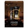 Axe Coffret cadeau Dark Temptation pour un parfum séduisant avec déodorant et gel douche 150 ml + 250 ml 