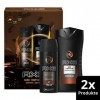 Axe Coffret cadeau Dark Temptation pour un parfum séduisant avec déodorant et gel douche 150 ml + 250 ml 