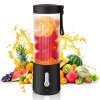 Rainpal Mixeur Portable, 450mL USB Rechargeable Portable Blender avec 6 Lames, Blender Portable sans BPA pour Shakes et Smoot