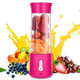 Liphier Mixeur mélangeur portatif - Mini taille personnelle pour mélange de jus de fruits et smoothie - Rechargeable par USB 
