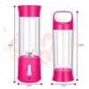 Liphier Mixeur mélangeur portatif - Mini taille personnelle pour mélange de jus de fruits et smoothie - Rechargeable par USB 