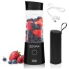 ZEEGMA VITAMINE GO Mixeur Portable pour Cocktails et Smoothies 300W, Mélangeur Personnel Portable, Mini Blender Portable 450 