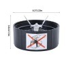 Rechange Pour Blender Rechange Pour Mixeur Lame de Fond Mélangeur Pièces de Rechange Outils de Cuisine 250W-900W 250W Black 