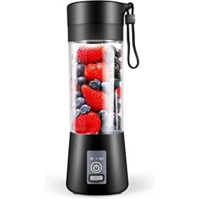Mixeur personnel [version améliorée], mélangeur portable pour shakes et smoothies, avec rechargeable par USB, lames en acier 