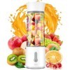 Portable Blender, Smoothie Blender, USB Rechargeable 4000mAh Mini Shakes Blender, 500 ml BPA Free Traveling Fruit Veggie Baby