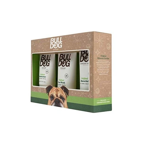 Bulldog Skincare - Trio de soins de la peau.