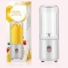 Mini mélangeur portable rechargeable par USB de 500 ml, mixeur de jus de fruits frais, mélangeur électrique avec 6 lames, mél