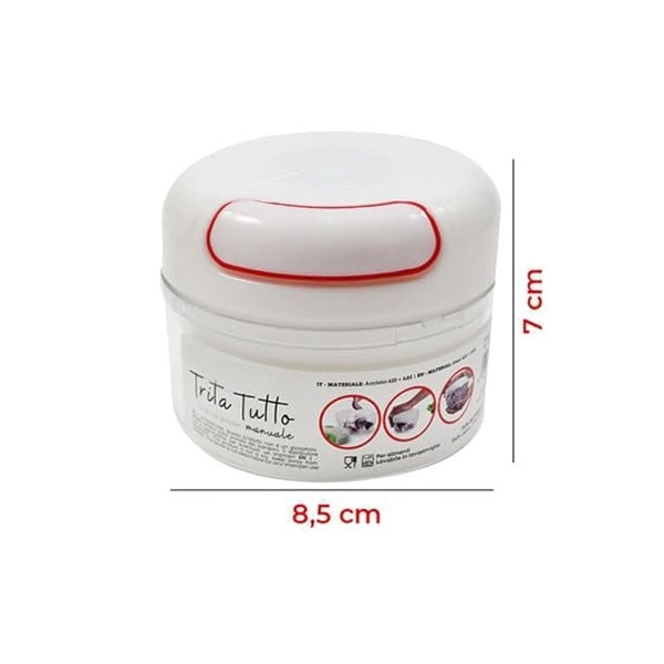 Hachoir manuel à corde hachoir à légumes manuel avec tirette à corde hachoir à légumes Mini écrase petit mini coupe-légumes m