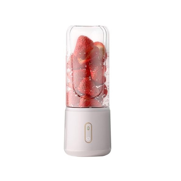 Nicoone Mini mélangeur portable de 500 ml - Rechargeable par USB - Pour cuisine, salle de sport, bureau, voyage