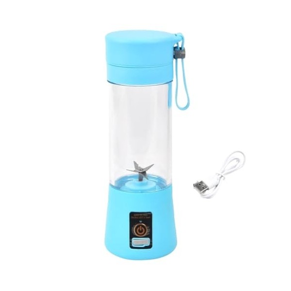 TEMPO DI SALDI Mini Mélangeur Portable Électrique Avec Charge USB Convient Pour Les Smoothies 380 Ml