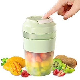 EMEBAY Mini Mélangeur Portable Autonettoyage, Mixeur Portable à Smoothie, Tasse à Jus, Presse-agrumes électrique USB Recharge