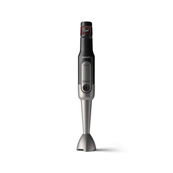Philips Mixeur Plongeant - 800W, Système Anti-Éclaboussures, ProMix et SpeedTouch, Blanc HR2650/90