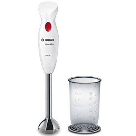 Bosch Electroménager - MSM24100 CleverMixx – Mixeur plongeant – Pied amovible en inox – 4 lames – Puissance de 400 W – Couleu