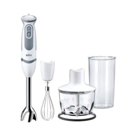 Braun MultiQuick 5 MQ5235WH, Mixeur Plongeant, 21 Vitesses et Fonction Turbo, Cloche Anti-éclaboussures, Powerbell, Easy-Clic
