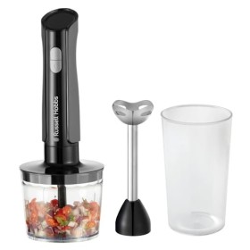 Russell Hobbs Mixeur plongeant [3en1: mixeur/hachoir/fouet] blender Idéal pour aliments pour bébés, smoothie, purée, soupe, 