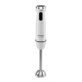 Orbegozo BT 2690 Mixeur plongeant, sélecteur de vitesse, 2 boutons, fonction turbo, accessoires, bras en acier inoxydable, sa