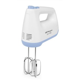 BATIDORA REPOSTERIA ORBEGOZO BA 3250 300W 6 VELOCIDADES + Turbo VARILLAS MEZCLADORAS Y AMASADORAS Acero INOX EMPUÃ‘ADURA ERGO