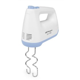 BATIDORA REPOSTERIA ORBEGOZO BA 3250 300W 6 VELOCIDADES + Turbo VARILLAS MEZCLADORAS Y AMASADORAS Acero INOX EMPUÃ‘ADURA ERGO