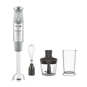 Moulinex quickchef – Mixeur plongeant avec 3 accessoires, acier inoxydable, 10 vitesses, 1000 W