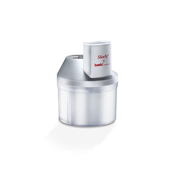 bamix Accessoire SliceSy pour tous les mixeurs plongeants bamix à partir de 180 W, Avec 5 lames, mélangeur à main polyvalent 