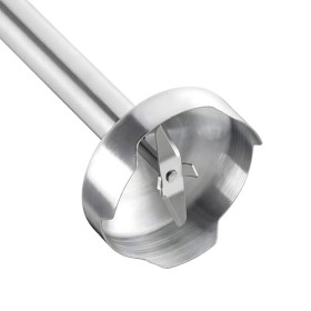 Retoo Mixeur plongeant 1200 W 15000 tr/min avec fonction turbo et 8 vitesses Col avec protection anti-éclaboussures Blender m