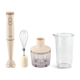 Tognana Iridea, Mixeur Plongeant 3 en 1, Plastique-Acier Inox, beige